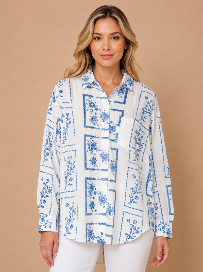 Azure Garden Shirt