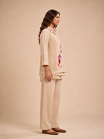 Floral Embroidered Crochet Co-ord Set crop asset thumbnail
