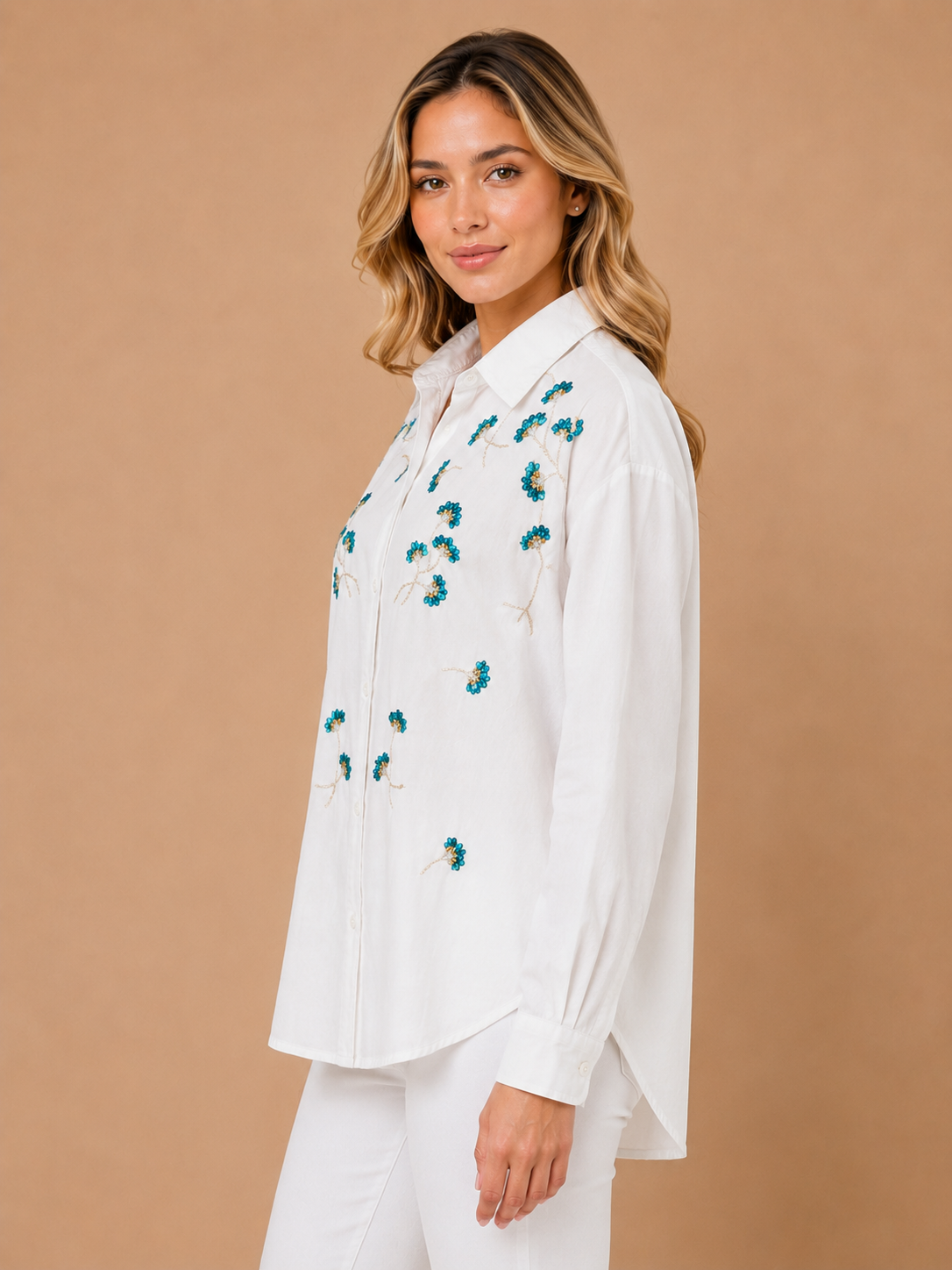 Daisy White  Glow Shirt view layout card 3