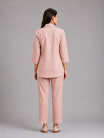 Blush Pink Embroidered Co-ord Set crop asset thumbnail