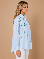 Daisy Blue Glow Shirt crop asset thumbnail